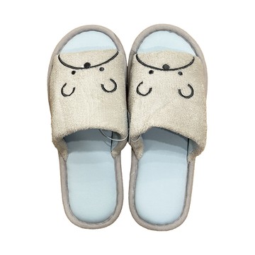 Vero&Nique 維諾妮卡 可愛系列室內布拖鞋 - 熊熊灰  28  28(42/43)  1雙