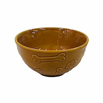 日本shinacasa-可愛柴犬浮雕飯碗300ml(1入)