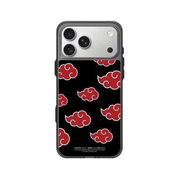 iPhone 17 Pro Max Clear (相機按鈕) 酷墨灰 - 火影忍者 Naruto - LOGO系列-曉