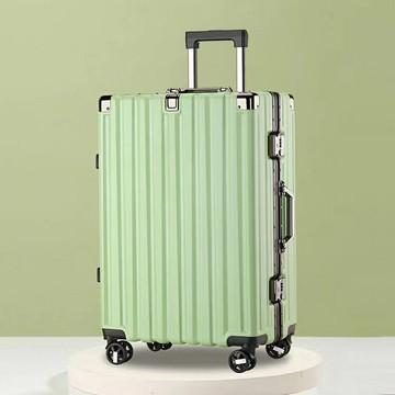 青春時尚行李箱男女學生加厚鋁框拉桿箱大容量28旅行箱萬向輪密碼 99購物節