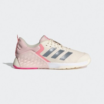 Adidas Dropset 3 Trainer W ID8635 女 訓練鞋 運動 健身 重訓 穩定 耐磨 米 粉