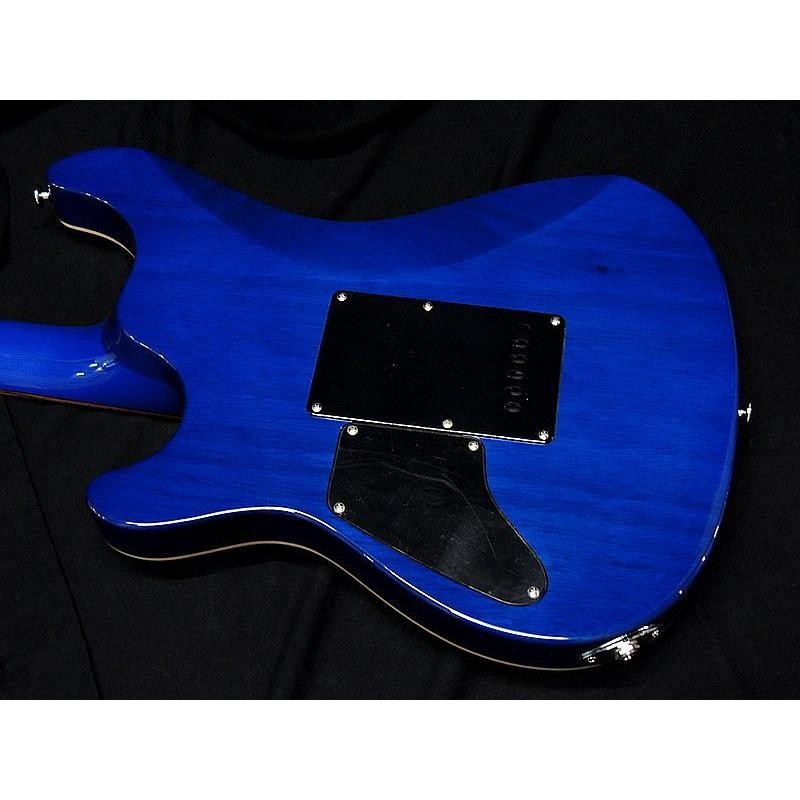 SCHECTER RJ-1-24-VTR BLU PF シェクター アーチトップ ダブル