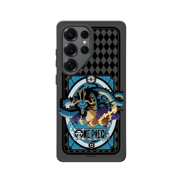 Galaxy S25 Ultra SolidSuit 黑 - 航海王 One Piece - 龍形態 - 百獸海道