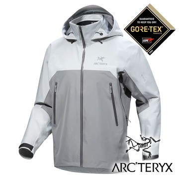 【Arc'teryx 始祖鳥】男 Beta AR單件式GT防水外套『沉靜灰/太空灰』X007082 戶外 露營 登山 健行 休閒 時尚 防水 外套