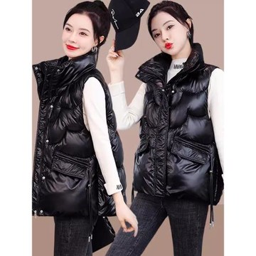 爆款女士羽絨棉馬甲2026秋冬季新款坎肩背心外穿保暖馬夾女式外搭