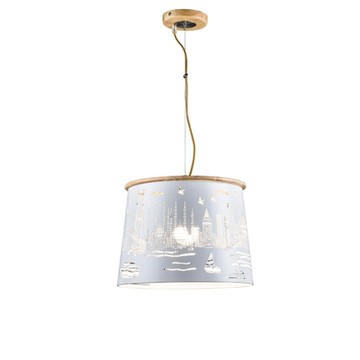 【大巨光】現代風 E27x1 吊燈-小(BM-51623)