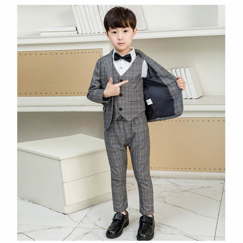 男の子 スーツ 入学式 卒業式 フォーマル 5点セット 紳士服