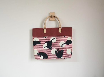 【福袋】紅色繫手提電腦包 公事包防水筆電包手提包 日本布料