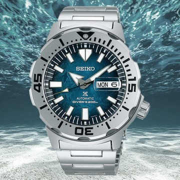 SEIKO 精工 Save The Ocean愛海洋機械錶_SK028 SRPH75K1/4R36-11C0G