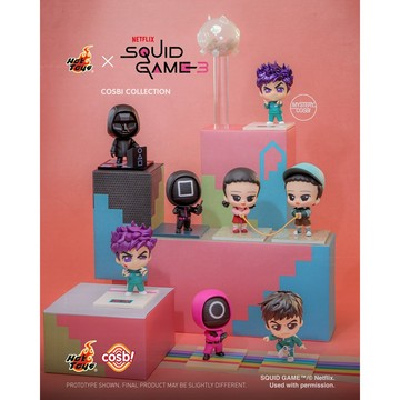 <蛋黃限定>‼️新貨到❌ Hot Toys Cosbi 魷魚遊戲 第二彈 盒玩 確認款 全新現貨