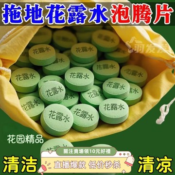 隔日達⚡24H出【店鋪熱銷】高濃縮強效拖地專用花露水泡騰片 家用宿捨賓館酒店䮠防寒布 AS2O