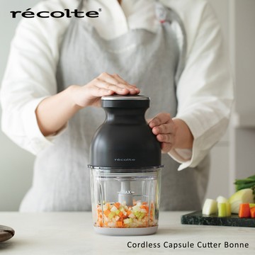 日本recolte Cordless Bonne 無線萬用調理機 RCP-7 經典黑