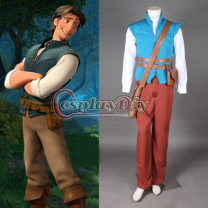 高品質 高級コスプレ衣装 ディズニー 塔の上のラプンツェル 風 フリン・ライダー タイプ Tangled Flynn Rider Cosplay  Costume | LINEブランドカタログ