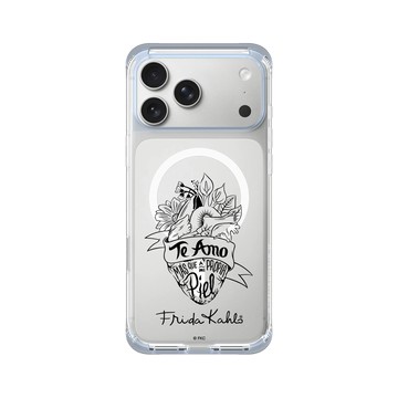 iPhone 17 Pro Max ClearX (MagSafe 兼容) 冰透藍 - Frida Kahlo - Te Amo