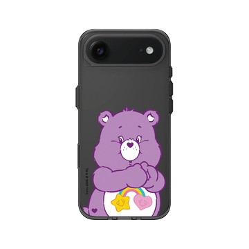 iPhone Air Clear (相機按鈕) 酷墨灰 - Care Bears - Best Friend Bear