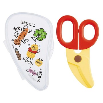 【震撼精品百貨】Winnie the Pooh 迪士尼 DISNEY 小熊維尼 POOH 嬰兒食物剪刀附盒#41307