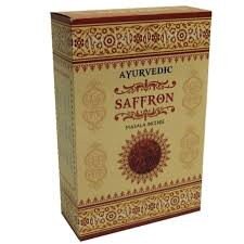 [綺異館] 印度線香 阿育吠陀 蕃紅花 15g AYURVEDIC SAFFRON