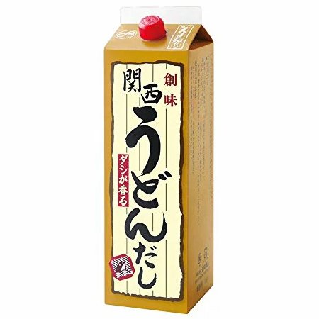 創味食品　関西うどんだし　1.8L×6個