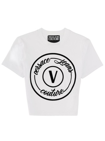 versace jeans couture "v-emblem" t-shirt