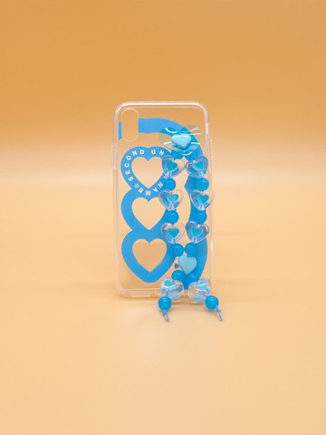 Sun Case Heart Bubble iPhone Case_Light Blue