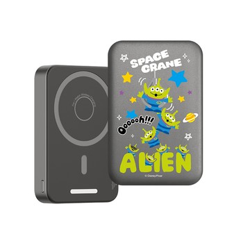 【正版授權】迪士尼 魔方三合一無線充行動電源 10000mAh