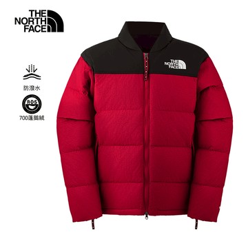 【新年款】男款紅色DWR防潑水羽絨外套｜8DRAMHB