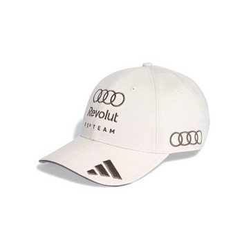 Adidas AU TM BB CAP 米白色 經典 車隊 LOGO 吸濕排汗 棒球帽 帽子 KF0714