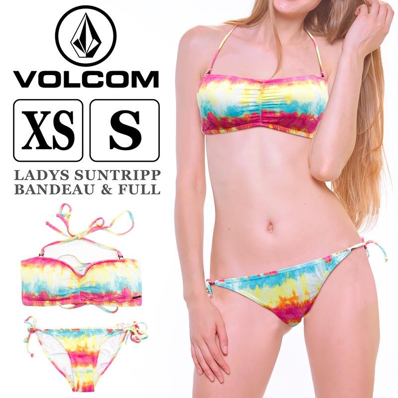 ボルコム レディース セットアップ VOLCOM OS5U3014 SUN TRIP P BANDEAU ＆ FULL | 上下セット セット 夏  ビーチ 海 プール 水着 スイム 水泳 バカンス | LINEショッピング