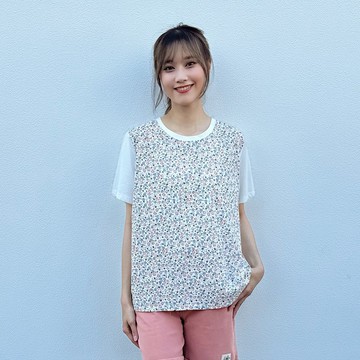 Hana Mokuba 圓領小碎花T恤