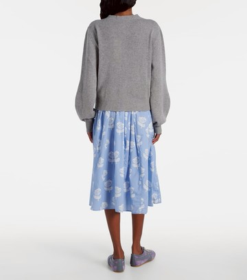 Marni Logo cashmere cardigan