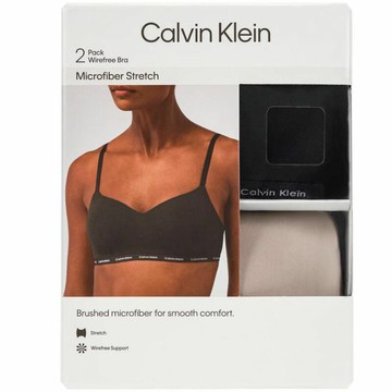 [COSCO代購6] 促銷到7月30號 D1956399 Calvin Klein 女無鋼圈內衣兩入組