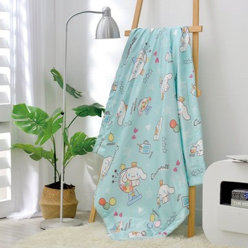 Abelia 800織天絲 兒童 抗菌 涼被 105x120cm 三麗鷗 扭扭蛋喜拿 空調被 格蕾寢飾