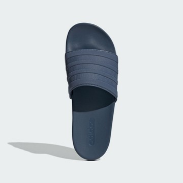 Adidas Adilette Comfort [ID3402] 男女 涼拖鞋 運動 休閒 柔軟 舒適 夏日 海灘 深藍