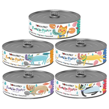TOMA-PRO 【48入組】-吃貨拼盤-貓用主食罐 80g