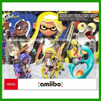 スプラトゥーン3 amiibo トリプルセット [インクリング【イエロー