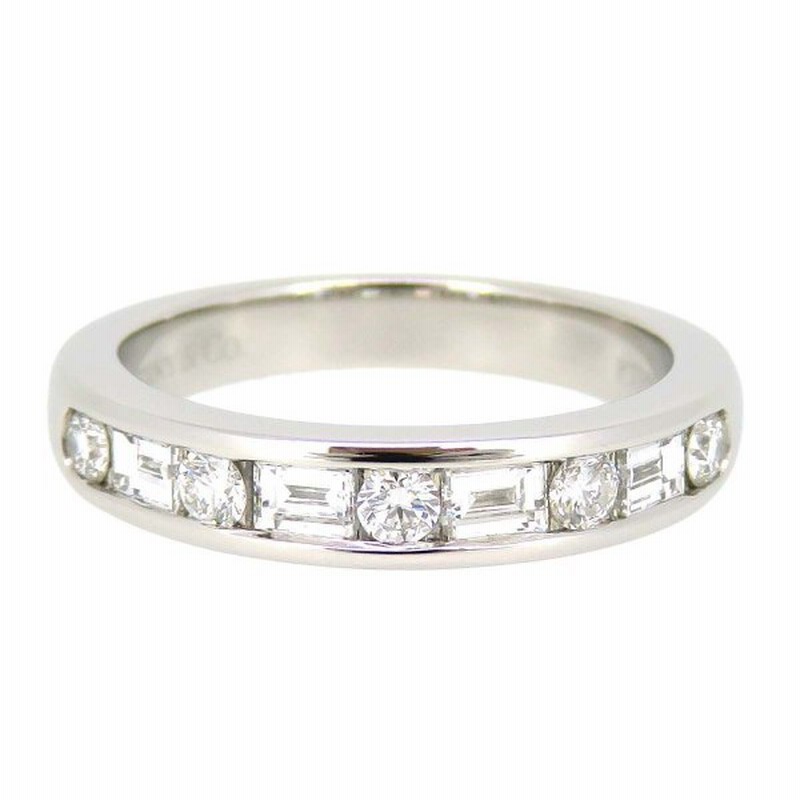 ティファニー チャネルセッティング バンドリング ハーフサークル ハーフエタニティ ウェディングリング 結婚指輪 Pt950 ジュエリー 通販 Lineポイント最大0 5 Get Lineショッピング