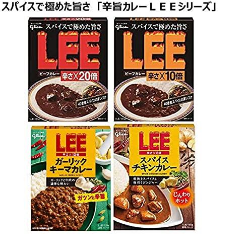 江崎グリコ ビーフカレーLEE辛さ×20倍 180g×10個