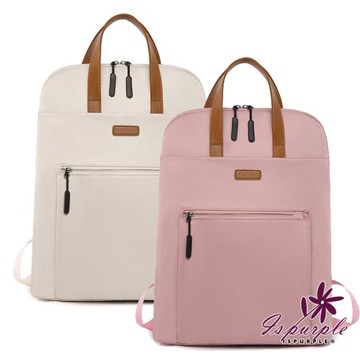 【iSPurple】純真學院＊多層電腦雙肩後背包/2色可選