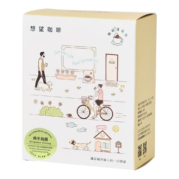 SIMPLEREAL 想望咖啡 佛手烏龍茶咖啡浸泡包  12g  5包  1盒