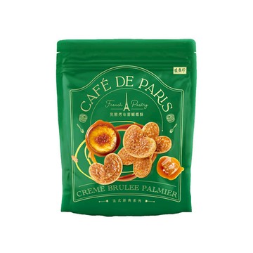 盛香珍蝴蝶酥85g-法式焦糖烤布蕾