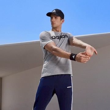 【adidas 愛迪達】 LOGO 短袖上衣 T恤 男 DU0409