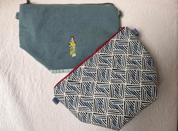 一股刺繡小包容量大包- 1000枚女子展