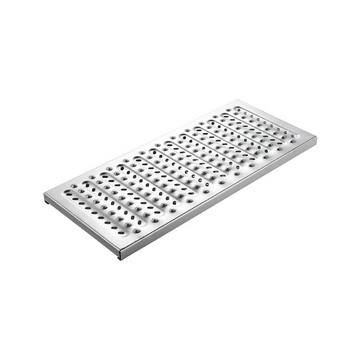 廠家直批304/201不銹鋼排水溝防堵防鼠防塵廚房地溝蓋板下水道板[DD1106002]