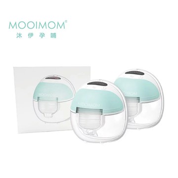 【雙入】MOOIMOM 沐伊孕哺 免手持電動吸乳器【尊爵版】【佳兒園婦幼生活館】