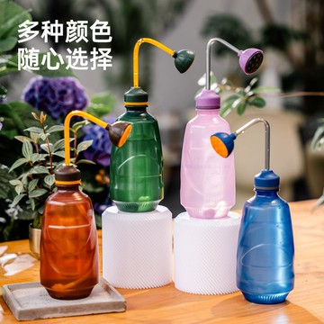⚡店鋪促銷⚡彎嘴灑水壺澆水壺擠壓式小型室內園藝工具長嘴澆花多肉花卉擠壓壺【0710】