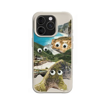 iPhone 16 Pro SolidX 貝殼灰 - LOOK！多看我一眼 LOOK! Nature Seeks Attention - 人在做 峇里島在看