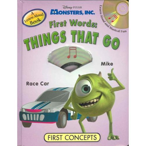 Monsters, Inc. First Words: Things That Go (First Concepts)