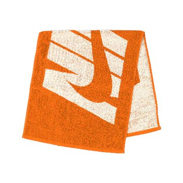 Nike 毛巾 Jacquard 橘 白 純棉 吸汗 運動 健身 重訓 籃球 毛巾 N101338583-6MD