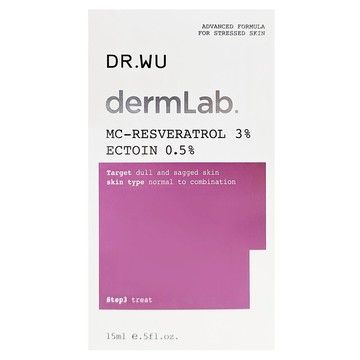 DR.WU 達爾膚 3%白藜蘆醇亮白修護精華(15ml)【優．日常】