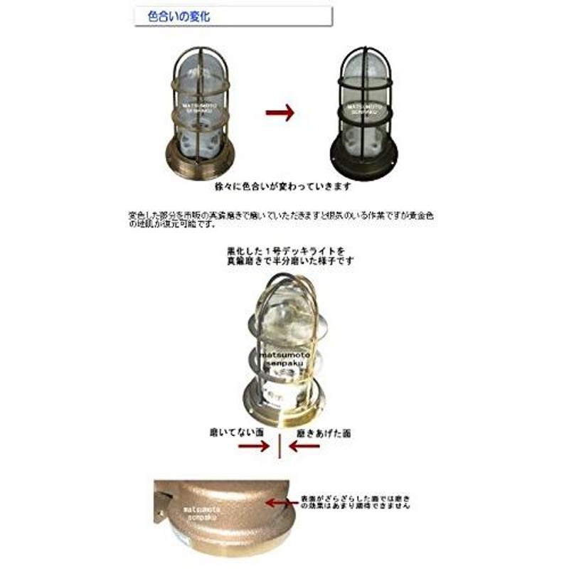 松本船舶電機 マリンランプ ウォールライトシリーズ ２号フランジ